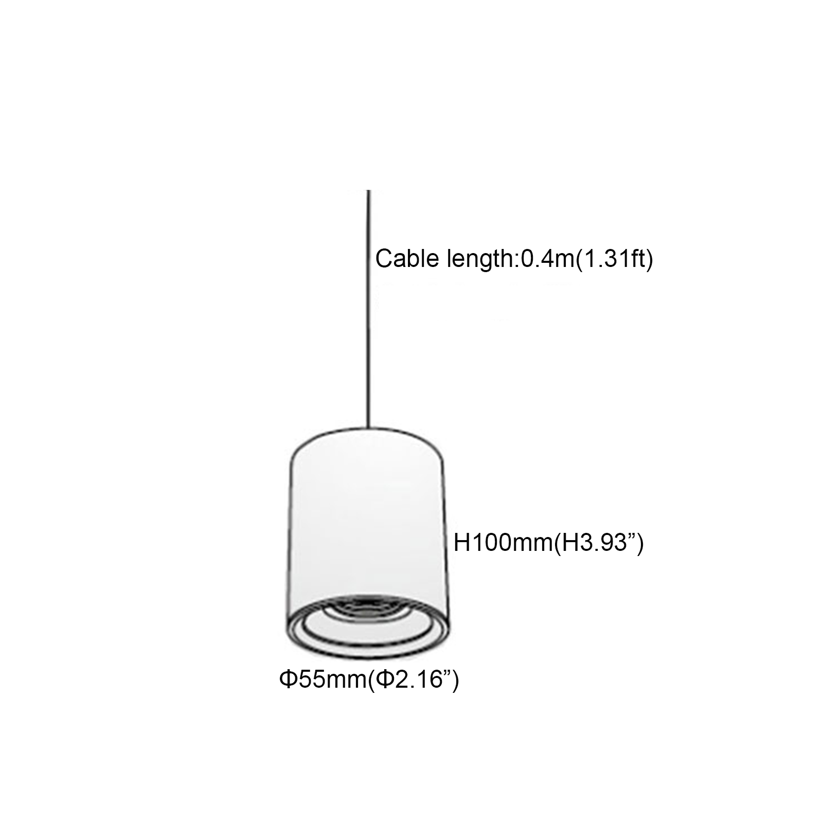 Master B ETL Magnetic Pendant Light