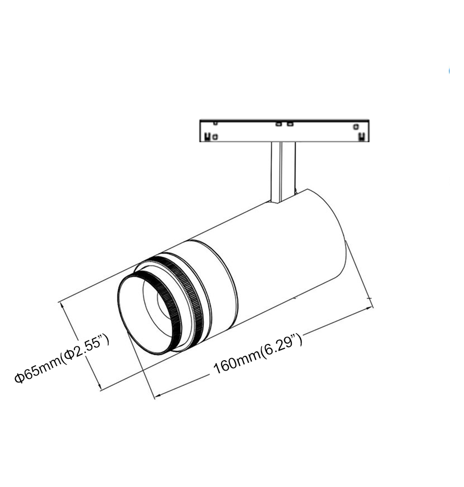 Leica Zoom ETL Magnetic Track Light