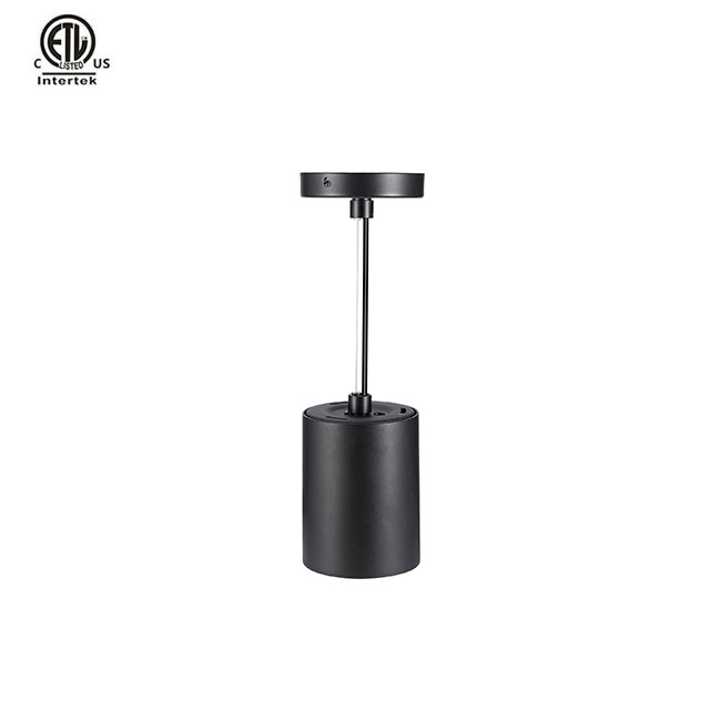 Master B Round ETL Pendant Black+Black