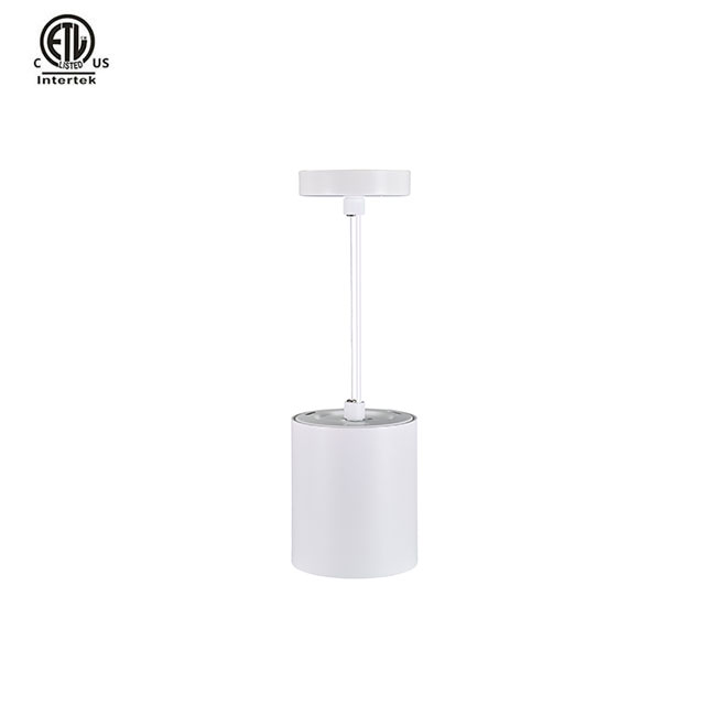 Master B Round ETL Pendant White+Black